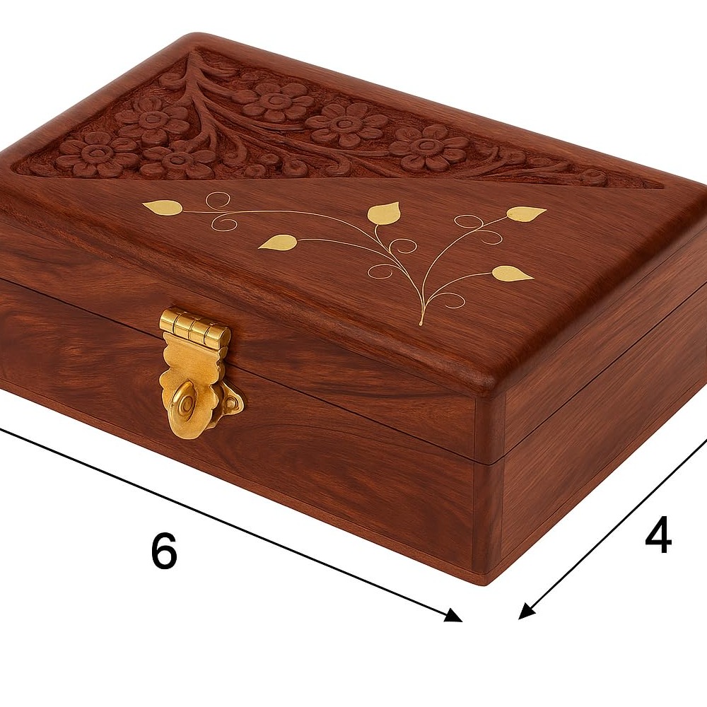 Handcrafted Wooden Jewellery Box