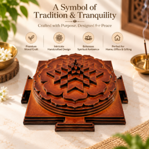 Wooden Mandala Incense Holder