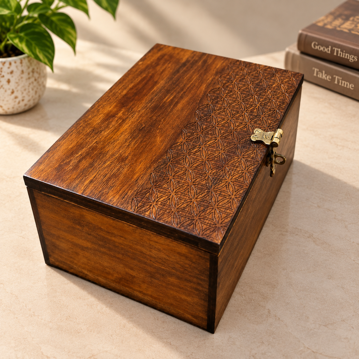 Wooden Storage Box