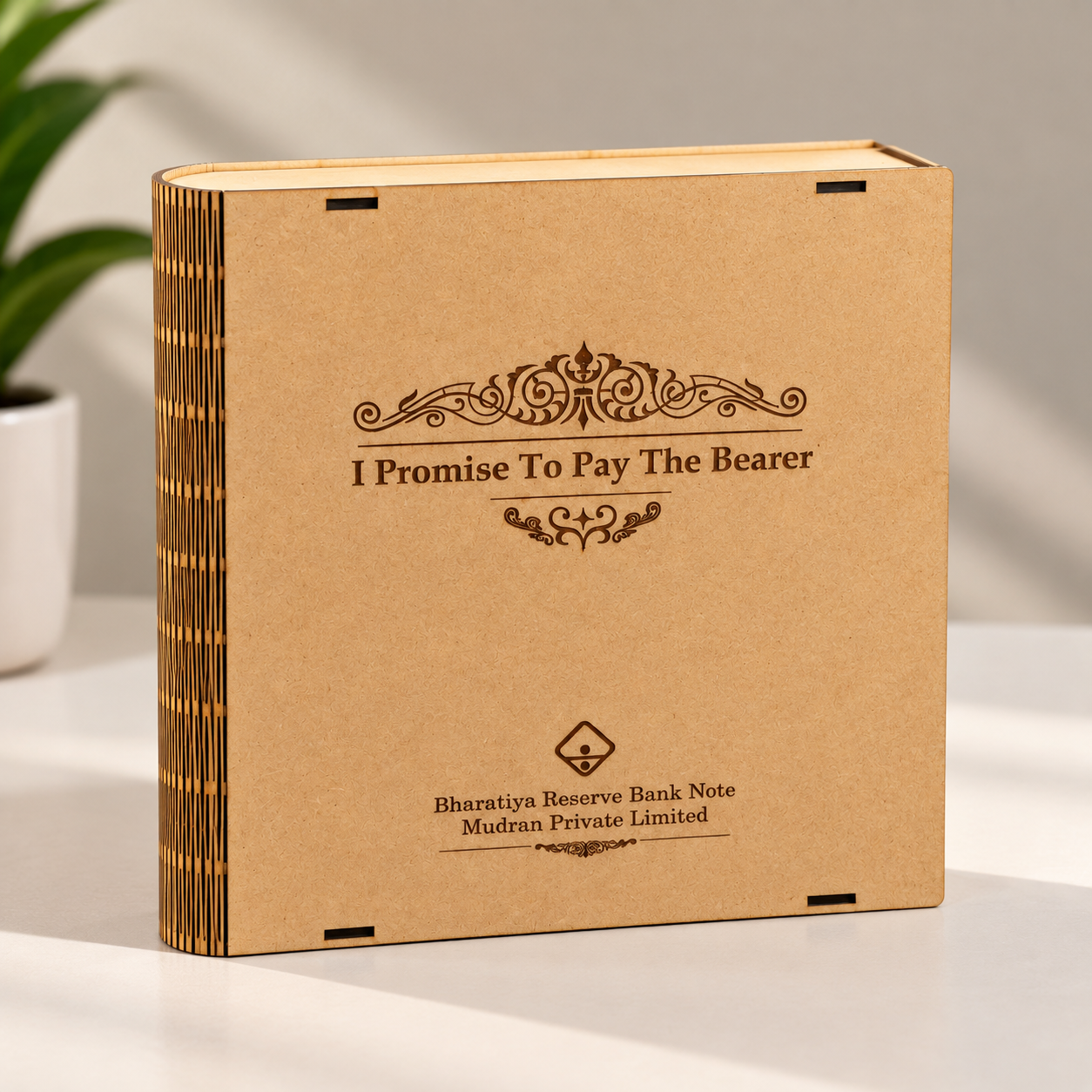 Wooden Money Gift Box