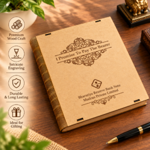 Wooden Money Gift Box
