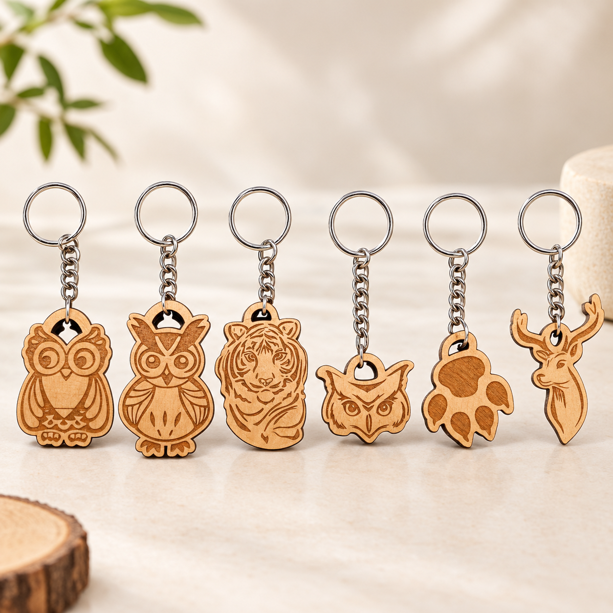Wooden KeyChains