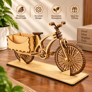 Wooden Bicycle Model