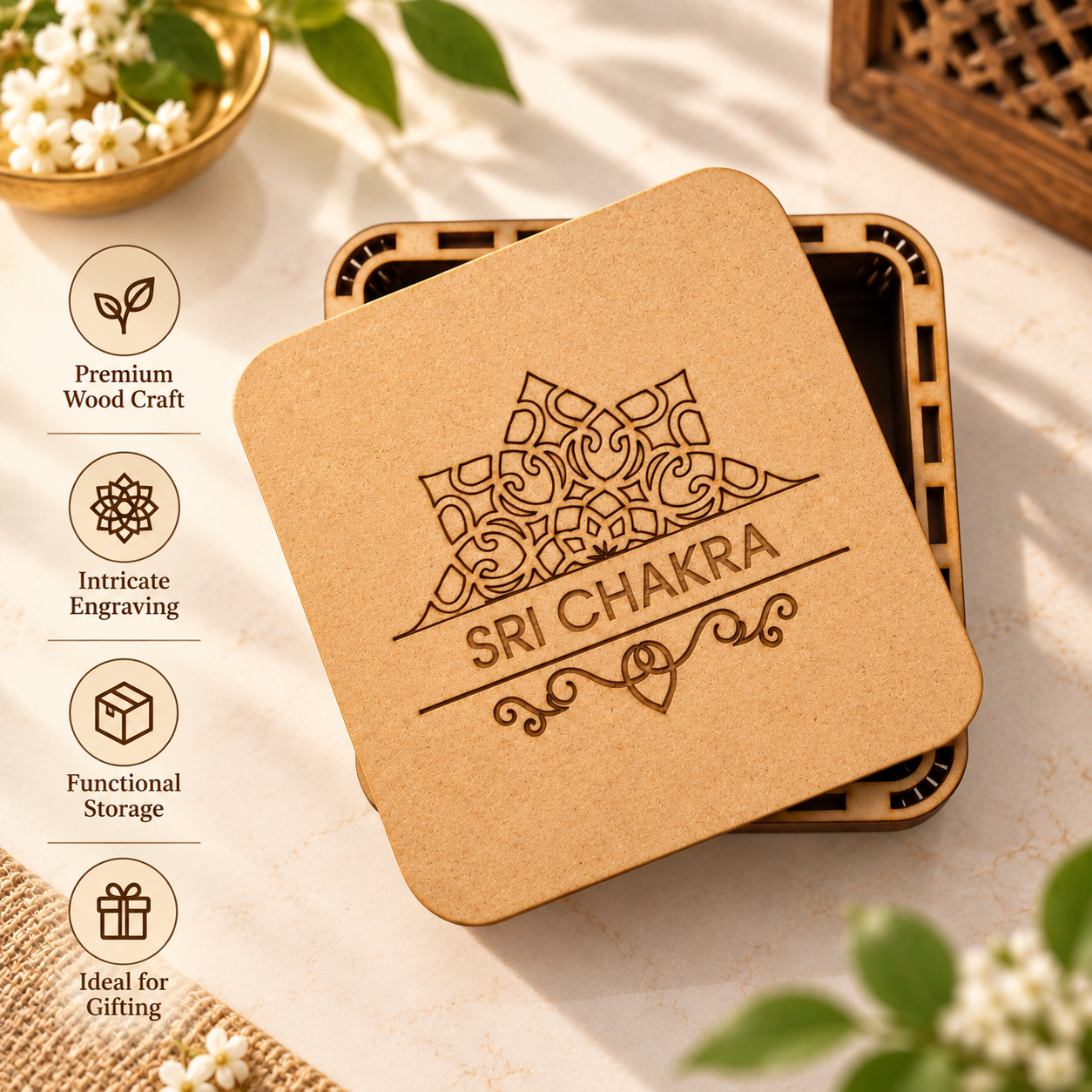 Wooden Sweet Box