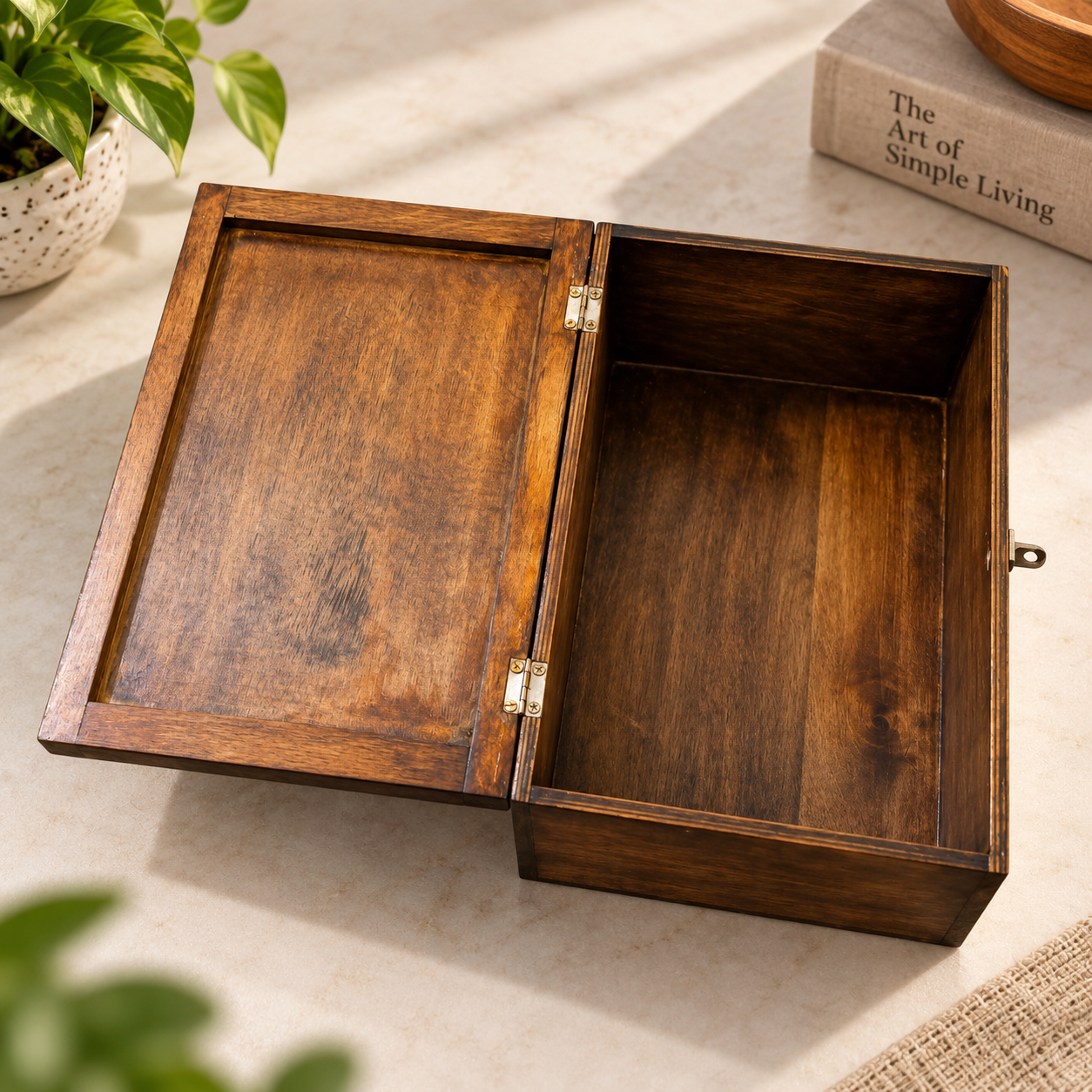Wooden Storage Box